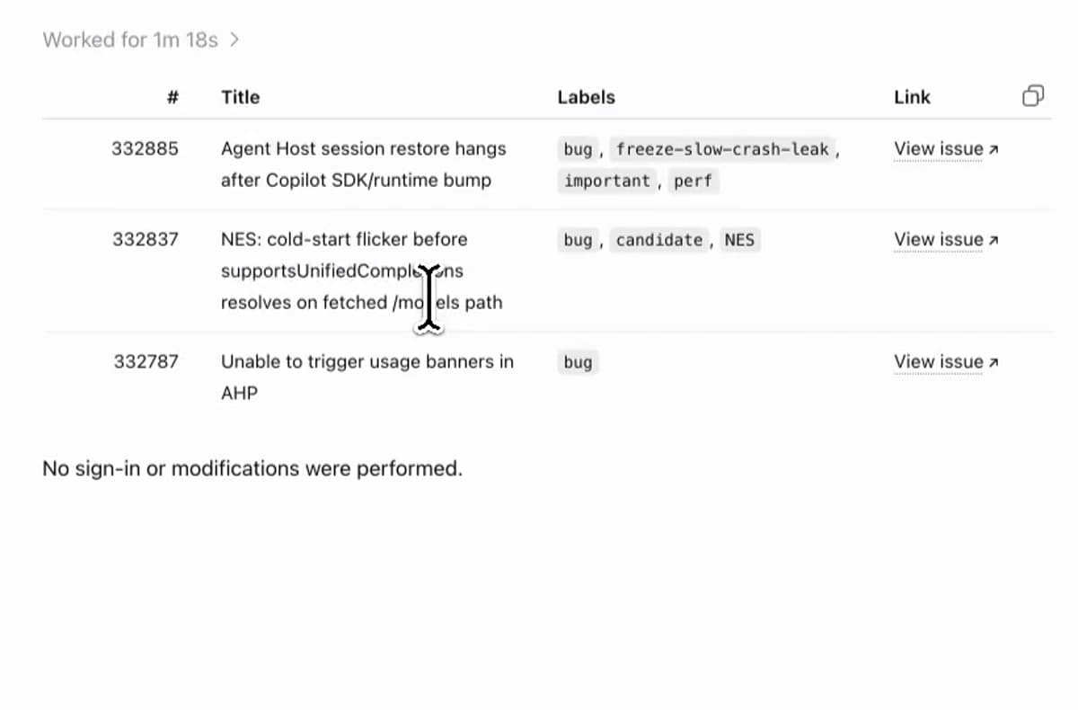 CloudBrowser · Result from the demo recording