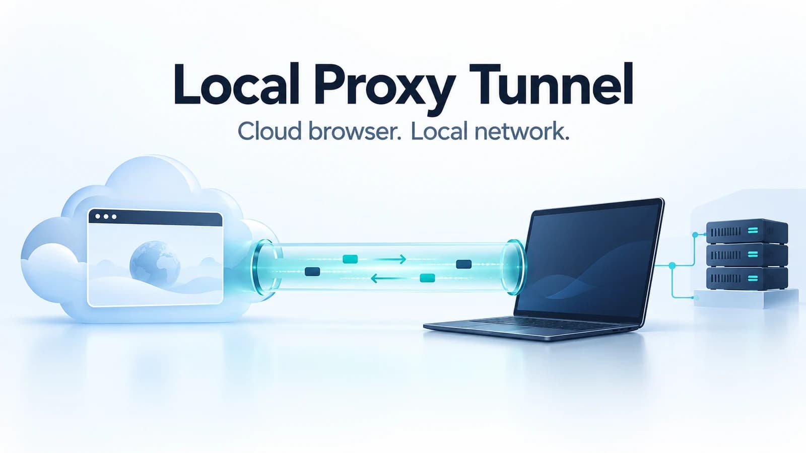 Local Proxy Tunnels: Give Cloud Browsers Access to Private Networks