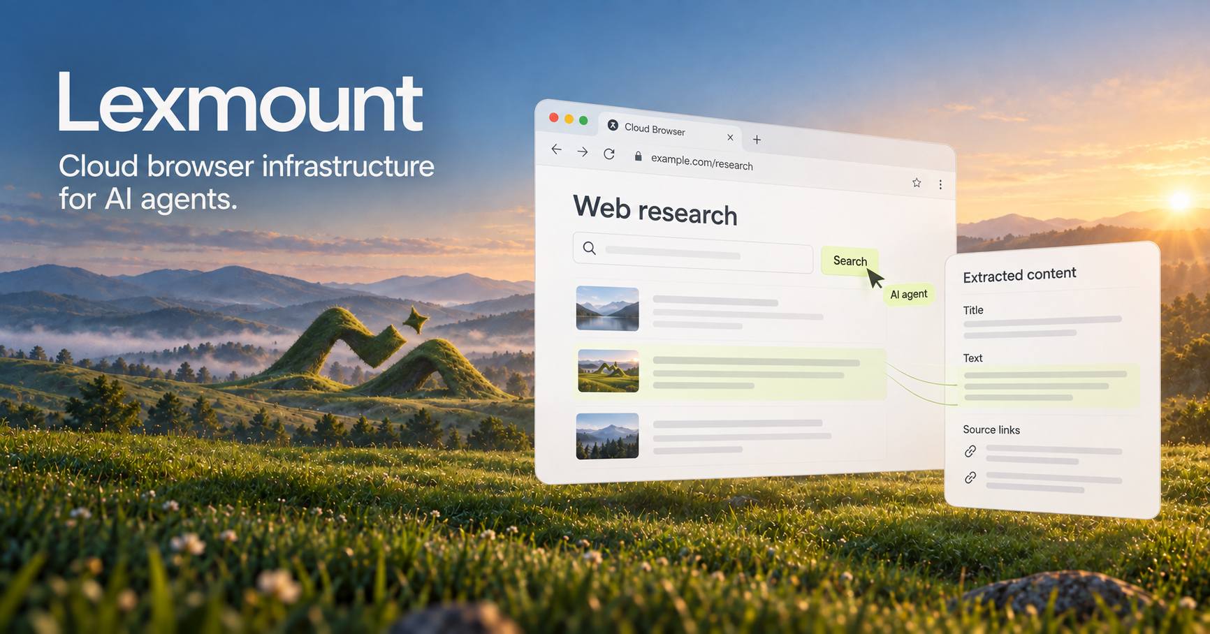Moli · An Open Source Browser Engine for AI Agents | Lexmount